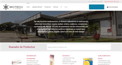 Desktop Screenshot of biotech.com.ve