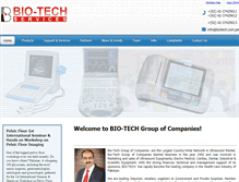 Tablet Screenshot of biotech.com.pk