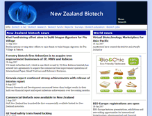Tablet Screenshot of biotech.org.nz